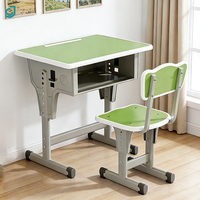 Bureau et chaise d'écolier les plus vendus, ensemble bureau et chaise individuels pour l'école et les établissements de formation