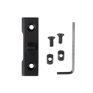 Adaptador de Montaje Deslizante de Aleación de Aluminio Personalizado, Accesorio de Instalación Rápida para Equipo de Exterior, Negro - Product Image 3