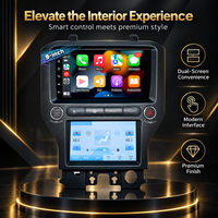 Écran de lecteur DVD radio pour Ford Mustang, mémoire RDS, navigation haute fidélité, commande au volant, mains libres, synchronisation Google, caisson de basses, 2015-2021, 9 pouces