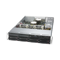 SYS-620P-TR 2U Rackmount Tower Server Barebone LGA 4189 DDR4 3200MHz ECC LRDIMM/RDIMM kondisi baru NAS Server Xeon SSD
