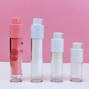 High Quality Acrylic Plastic Empty Lotion <b>Pump</b> <b>Bottle</b> 50ml Airless <b>Bottle</b> Cream Skincare <b>Pump</b> <b>Bottle</b> Set - Product Image 3