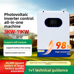 Contrôleur d'énergie solaire MPPT intégré pour système photovoltaïque domestique hors réseau, hybride haute fréquence 11 kW - Product Image 1