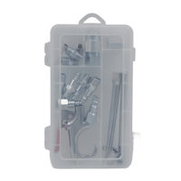 Kit d'accessoires pour pièces pneumatiques en aluminium OEM très vendu Buse de compresseur de poussière Pistolet de soufflage Duster Nouveau produit pour le nettoyage de la perceuse à air