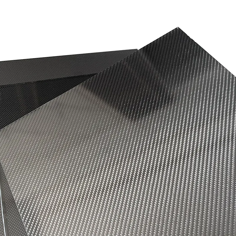 High Toughness 600*500mm 3k Carbon Fiber Sheets 1/2/3/4mm Custom Size Or Large Size 3k Carbon Fiber Plate