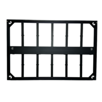Écran LED suspendu extérieur P3 P4, panneau d'affichage numérique 768x1152mm, signalétique publicitaire commerciale