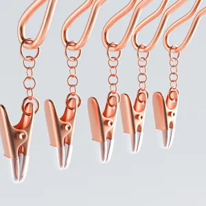 Áo Ngực Đồ Lót Kim Loại Clips Móc Áo Tùy Chỉnh Logo Đồ Lót Móc Áo - Product Image 2