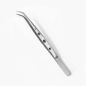 Pince dentaire en gros avec poignée perforée, pince de pansement en acier inoxydable, instruments chirurgicaux dentaires - Product Image 2