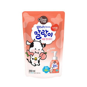 BEST Shower Mate Pure Bubble <b>Hand</b> Wash Liquid <b>Refill</b> 250ml Peach Scent Toilet <b>Soap</b> Type - Product Image 1