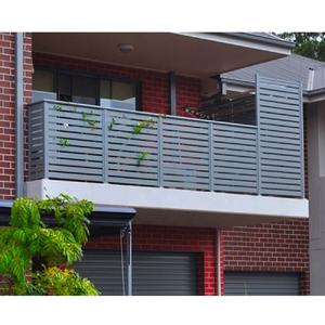 Clôtures et portails en aluminium pour terrasse, résistantes aux intempéries, avec revêtement en poudre, horizontales, longues, de sécurité pour ferme, nouvelle génération, réduction de 2 à 20% - Product Image 4