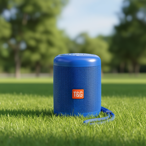 T&G Portable <b>Bluetooth</b> <b>Speaker</b> Compact Wireless Mini <b>With</b> Carry Strap For Outdoor Use - Product Image 3