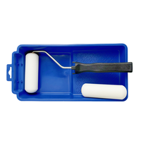 Master Epoxy DIY Paint Tools Juego de mini bandeja de rodillo de pintura de 4 pulgadas para bañera y reparación de esquinas de pared