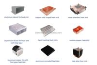 Dongguan Custom Cnc Square Round Pin Fin Heatsink Cooper Servers Cooler Cold Forging Led Light Cpu Radiateurs Heat Sink