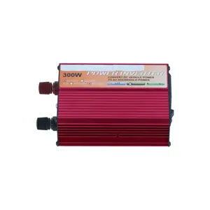 Small Portable Vehicle Converters 300W 12v dc to 220v ac Modify Sine Wave Power Inverter for Laptop