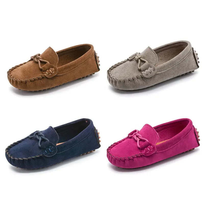 New Kids Boy And Girl Children's Moccasin Loafer Soft Casual Boat Peas Shoes Cheaper shoes