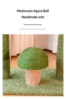 Arbre d'activités interactif pour chat avec poteau à gratter en sisal, niche confortable pour chatons, stable et facile à assembler