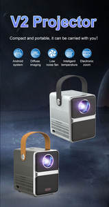 LCD High Brightness 1080P Mini <strong>Projector</strong> with <strong>Projector</strong> <strong>Screen</strong> Movie <strong>Projector</strong> - Product Image 6