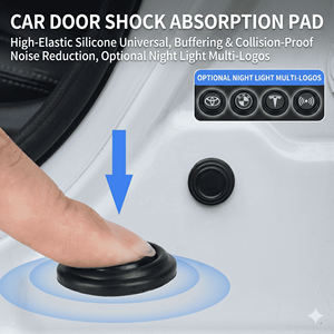 Tampons lumineux anti-choc pour porte de <span class=keywords><strong>voiture</strong></span>, caoutchouc silicone, réduction du bruProtection du capot du <span class=keywords><strong>coffre</strong></span> de la porte - Product Image 6