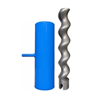 Rotor et stator D8-2 pour machine de pulvérisation et de plâtrage, usinage CNC D6-3 D7-2.5 D8-2 Rotor et stator pour pompe à vis PFT