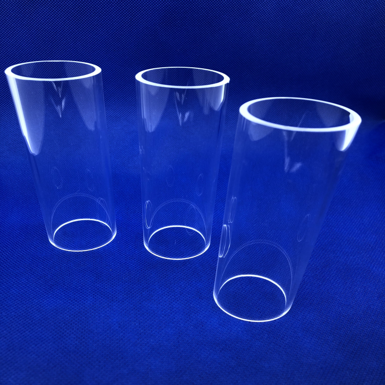 Прозрачная Плавленая кварцевая бутылка для нагревателя