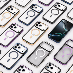 <span class=keywords><strong>Funda</strong></span> de Teléfono Móvil de Acrílico Electrochapada en Titanio Desierto Mate con Imán <span class=keywords><strong>para</strong></span> <span class=keywords><strong>Cargador</strong></span> Inalámbrico <span class=keywords><strong>para</strong></span> <span class=keywords><strong>IPhone</strong></span> 17 16 13 14 15 Pro Max - Product Image 2