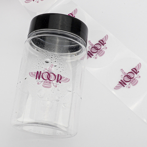 Tùy Chỉnh Rõ Ràng Nhãn Vinyl PVC In Ấn Nghi Thức Bao Bì <span class=keywords><strong>Sticker</strong></span> Nến Không Thấm Nước Chai Jar Trong Suốt <span class=keywords><strong>Sticker</strong></span> Với Logo - Product Image 6