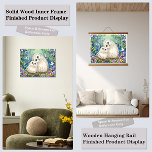 Personalized Wall Art Gift DIY Canvas Art <b>Framed</b> Painting by Numbers <b>Framed</b> owl Painting Paint by Numbers Kits for Children Kid - Product Image 6