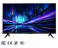 Téléviseur intelligent 50 pouces en promotion, TV LED 4K 32, 40, 43, 50, 65 pouces avec Android et Wi-Fi, téléviseur sans cadre 50 pouces