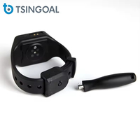 Montre GPS étanche avec alarme anti-coupure, suivi en temps réel, tracker GPS, moniteur de fréquence cardiaque et d'oxygène sanguin AOA