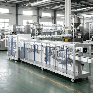 Machine d'emballage horizontale automatique pour glaces, sucettes glacées, gâteaux en <span class=keywords><strong>tranches</strong></span>, bouteilles, aliments, remplissage, emballage, sachets en papier, films - Product Image 1