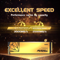Pour SSD interne NVMe M.2 2280 de 128 Go à 4 To pour ordinateurs portables et de bureau avec une vitesse de lecture de 2000 à 2500 Mo/s