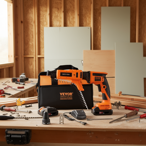 Atornillador Inalámbrico para Paneles de Yeso Vevor, 20V, Sin Escobillas, 4200 RPM, Alimentación Automática, con Baterías y Bolsa de Herramientas - Product Image 2