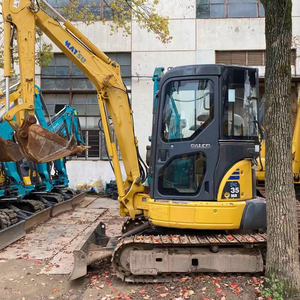 Komatsu รถขุด Pc35mr มือสองเครื่องขุด Pc55มือสองสภาพการทำงานที่ดี - Product Image 1