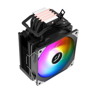 Qiuzaim ARGB Tower 4/6ท่อทองแดง X79 CPU ฮีทซิงค์4ขา1700พัดลม CPU 120มม. ปริซึม1151 2011เงียบ/1200/1366/AM4 - Product Image 3