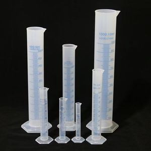 Cilindro Graduado de Plástico Oukaimei de 100 ml, Material PP Hexagonal, Vaso Medidor de Laboratorio con Escala para Experimentos Químicos - Product Image 2