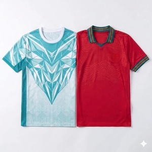 Camiseta de Fútbol de Manga Corta para Hombre, Talla Grande, <span class=keywords><strong>Cr7</strong></span>, para la Copa Mundial de Catar 2026, Personalizada con Transferencia Térmica, Absorbe la Humedad - Product Image 1