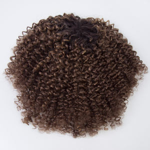 พร้อมส่ง วิกผมสีน้ำตาลบาลายาจ ขนาด 7x8 นิ้ว ฐานไหม ทอแบบเวฟท์ ด้านหลัง 100% ผมแท้ยุโรป ไม่ผ่านการแปรรูป - Product Image 6