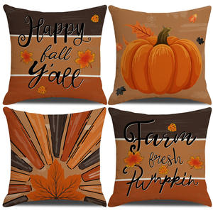 Vendita calda 45*45cm quadrati autunno Design 3D digitale stampato <span class=keywords><strong>Anime</strong></span> cuscino in stile moderno per uso domestico e alberghiero - Product Image 1