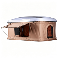 ABS Hartschalen-Dachzelt mit Wasserdichtem Oxford-Gewebe für SUV 4WD Offroad-Camping