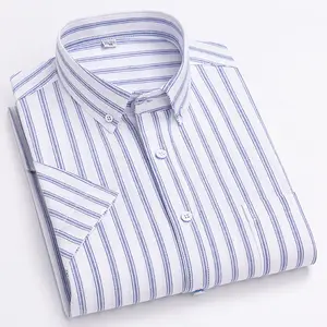 Factory Direct Sale Shirts für Männer New Styles Herren Cotton Strip Oxford Shirt
