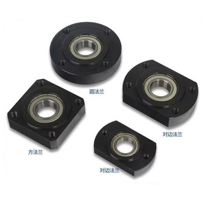 Roulement carré simple BGSRB BGSR <span class=keywords><strong>BASR</strong></span> SBASR SBGSR avec bride et bague de retenue intégrée, bloc de support d'axe de guidage pour CNC - Product Image 6