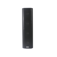 Altavoz de columna de montaje en pared T 60W 80W, resistente a la intemperie, impermeable, altavoz de columna PA para exteriores