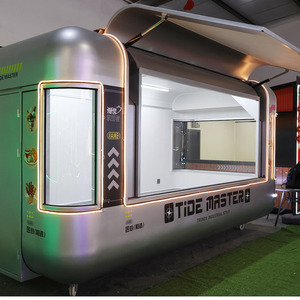 Gerobak makanan seluler Mini dengan Pizza, Donat, kopi anjing panas-Trailer makanan restoran kios dapur kecil untuk dijual - Product Image 5