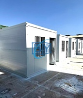 Serre conteneur préfabriquée portable, Bâtiment de bureau pliable, Hôtel à vendre – Épaisseur standard, Prix compétitifs