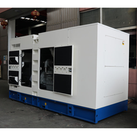 Générateur Diesel Silencieux à Châssis Ouvert 400KW 100KVA-1000KVA Triphasé 60Hz Unité Unique ATS Démarrage Électrique 24V DC