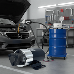 Pompe <span class=keywords><strong>de</strong></span> purge <span class=keywords><strong>de</strong></span> liquide <span class=keywords><strong>de</strong></span> <span class=keywords><strong>frein</strong></span> à moteur à brosse, basse pression, débit constant, empêche l'accumulation d'air, 12V DC pour bateau, voiture, atelier mobile - Product Image 2