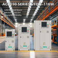 Contrôle de vecteur du rendement élevé 380V VFD 2.2kW-conducteur triphasé du moteur 18.5kW