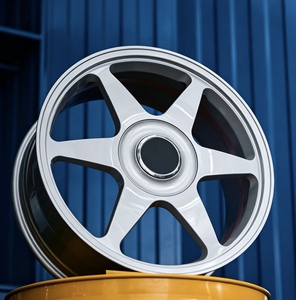 Jantes monobloc rétro 6 branches en aluminium 6061-T6 moulé sur mesure, 15-18 pouces, pour voitures classiques JDM et <span class=keywords><strong>Euro</strong></span> Tuner - Product Image 5