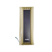 Haut-parleur colonne en aluminium étanche, multi-puissance, réglable, pour montage extérieur, enceinte PA à tension constante pour diffusion en plein air