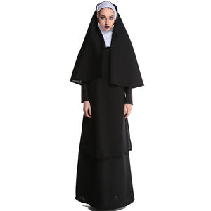 <span class=keywords><strong>Vestido</strong></span> <span class=keywords><strong>de</strong></span> <span class=keywords><strong>Monja</strong></span> para Día Festivo, Uniforme <span class=keywords><strong>de</strong></span> Sacerdote, Atuendo para Espectáculos <span class=keywords><strong>de</strong></span> Danza del Medio Oriente - Product Image 5