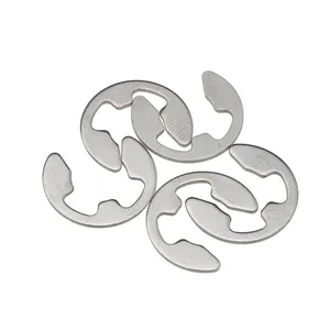 Juego de anillos de retención de acero inoxidable de 200 Uds. Surtido de arandelas <span class=keywords><strong>E</strong></span>-<span class=keywords><strong>Clip</strong></span> para sujetador de eje - Product Image 6